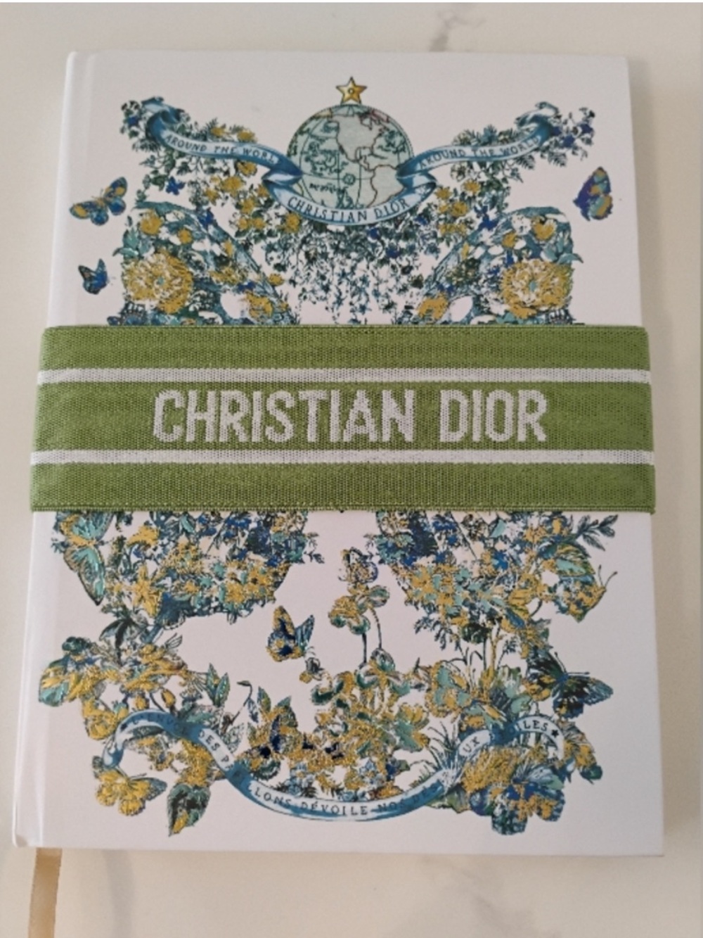 Christian Dior “Around The World” Floral Notebook. GWP
